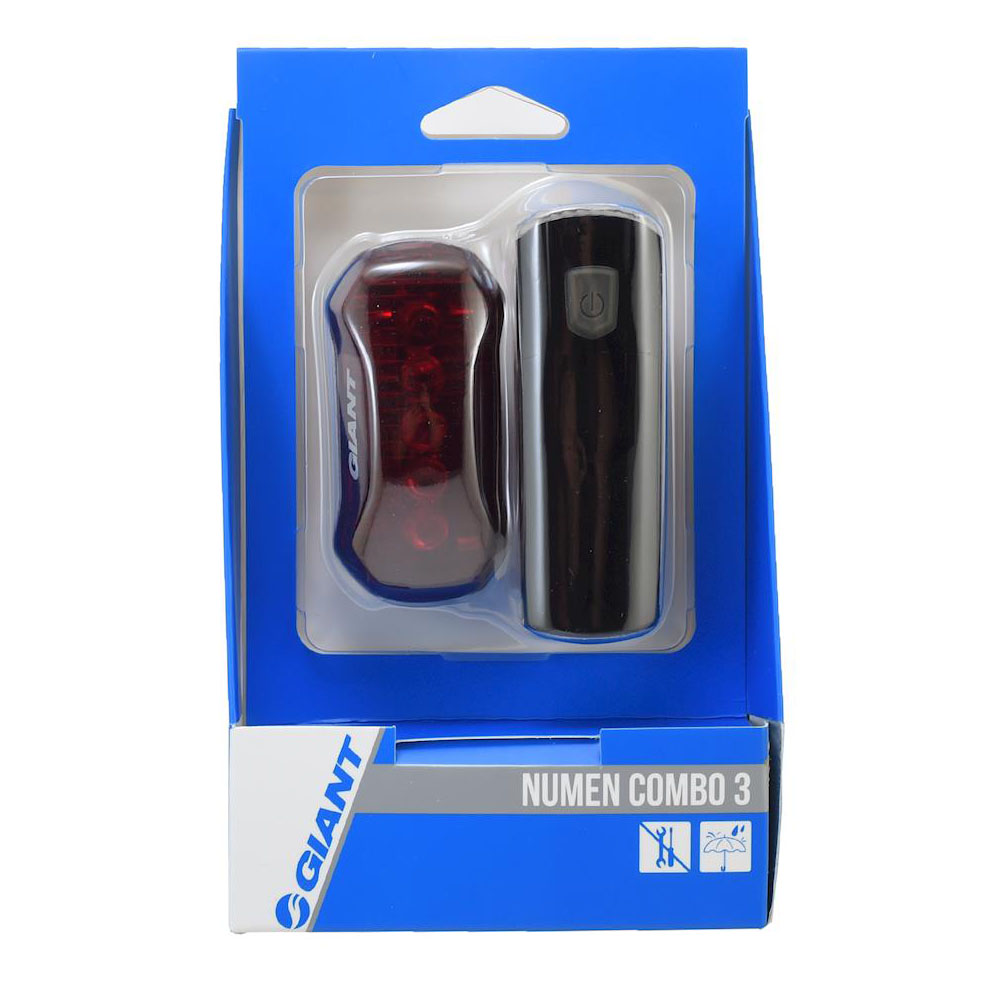 چراغ عقب و جلو دوچرخه جاینت مدل numen combo 3