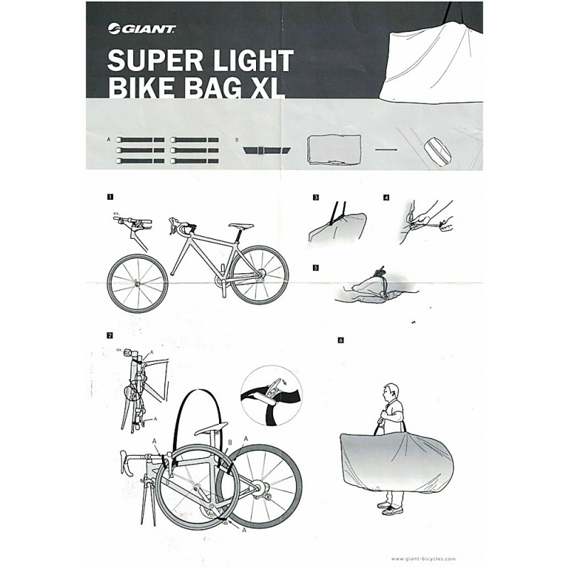 کيف حمل دوچرخه SUPER LIGHT BIKE BAG XL
