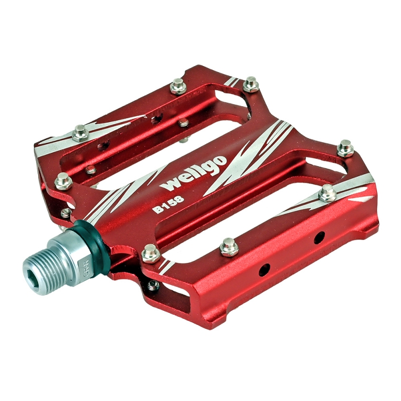 پدال دوچرخه ولگو مدل  WELLGO B158 AL CNC RED