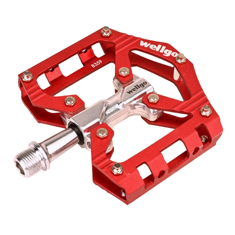 پدال دوچرخه ولگو مدل WELLGO B359 AL CNC RED