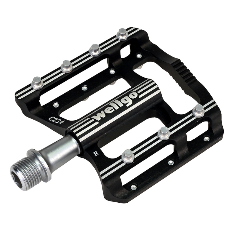 پدال دوچرخه ولگو مدل  WELLGO C234 AL CNC BLACK