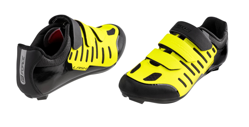 کفش دوچرخه سواری کورسی فورس  FORCE ROAD LASH FLUO