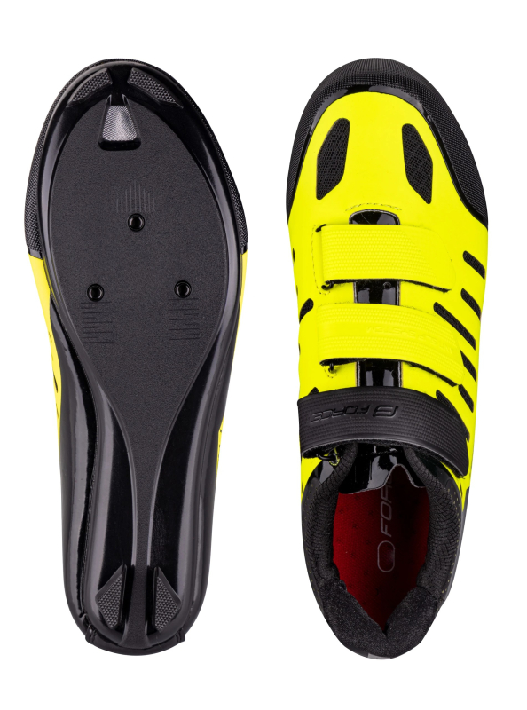 کفش دوچرخه سواری کورسی فورس  FORCE ROAD LASH FLUO
